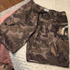 Bulldog bathing suit